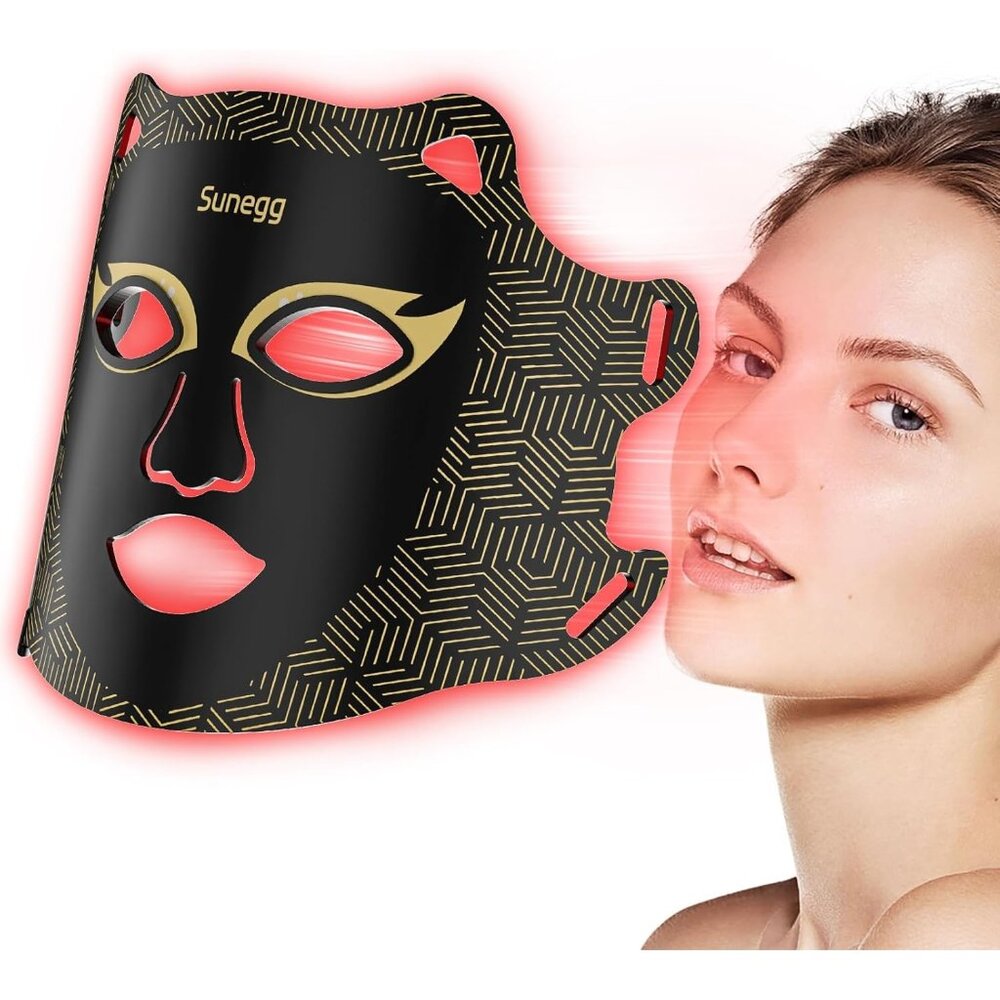 Red Light Therapy Face Mask LED Red Blue Infrared Combined Wavelength